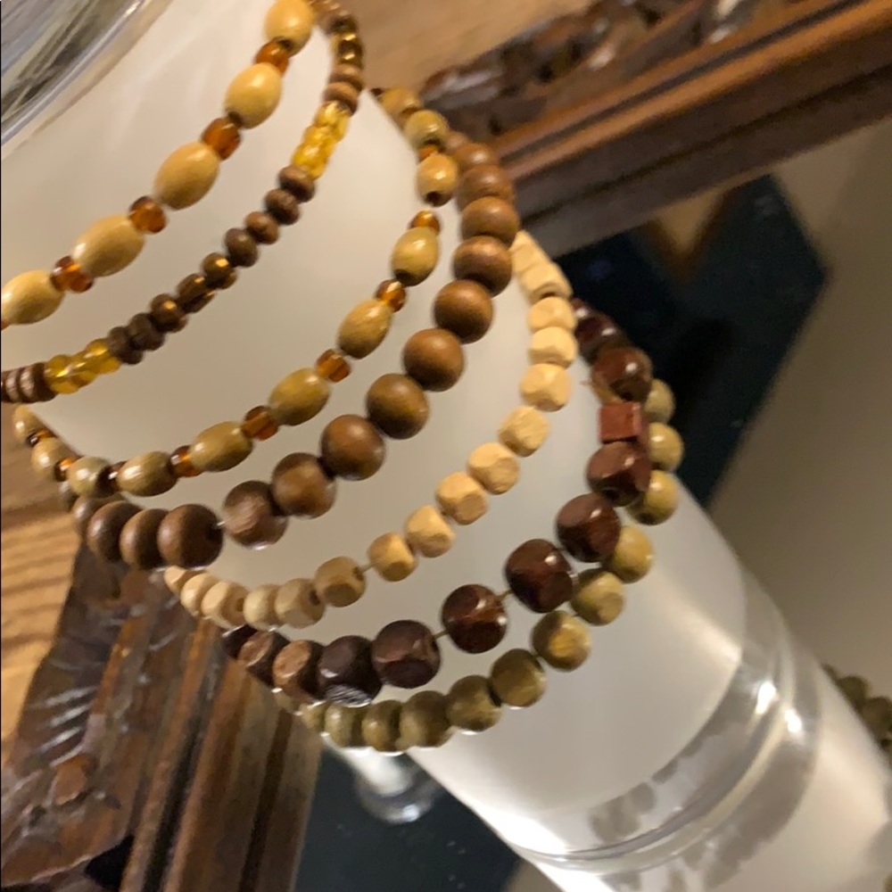 Stretch bead bracelets